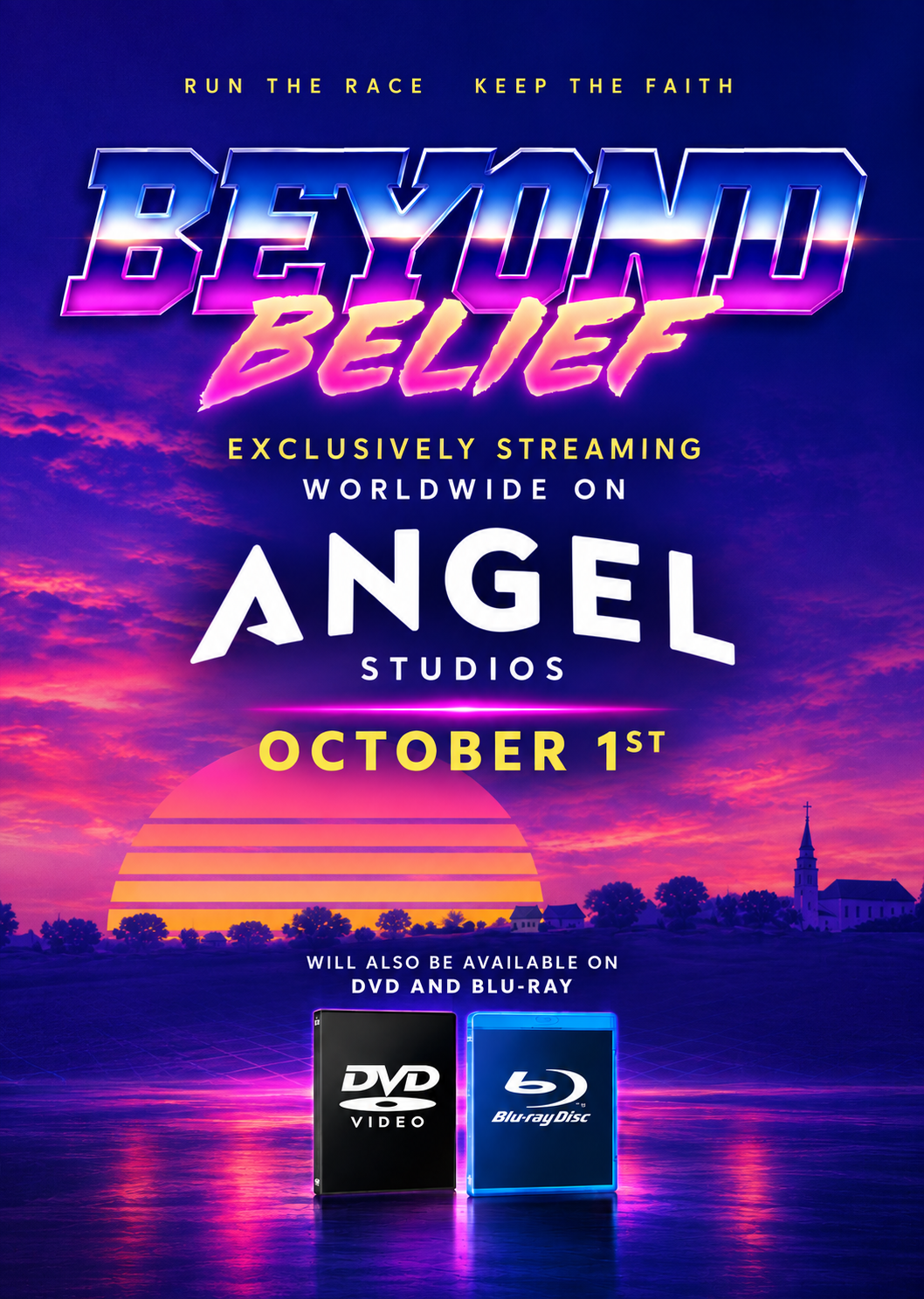 Beyond Belief — Exclusively Streaming Worldwide on Angel Studios, October 1st. Also available on DVD and Blu-ray.